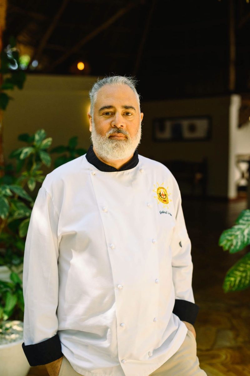 Gabriel, Co-GM and Executive Chef at Pongwe Beach Hotel